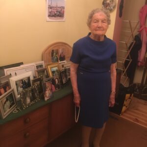 Mum in front hall Hayestown