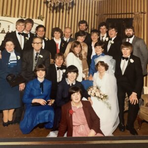 Anthony and Marie's wedding.